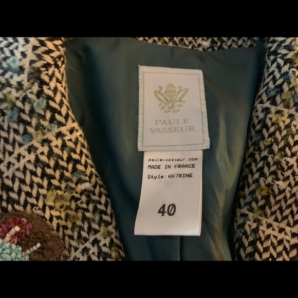 Paule Vasseur womens jacket with some bling - Picture 7 of 8